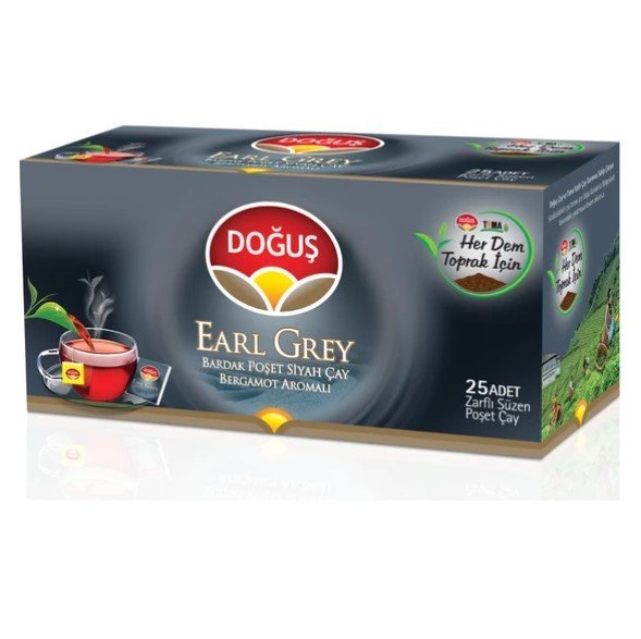 Doğuş Bardak Poşet Çay Earl Grey 25'Li