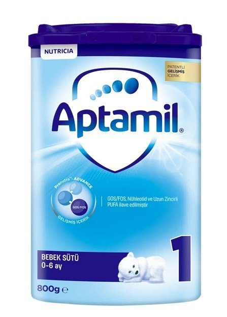 Aptamil 1 Bebek Devam Sütü 800 Gr