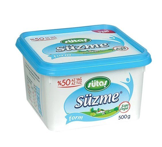 Sütaş Süzme Form Peynir 500 Gr
