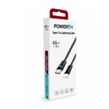 Poweron Pwr-45 45w Type-C Tok Lightning Kablo