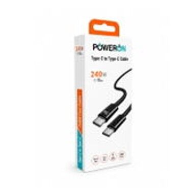 Poweron Pwr-240 240w Type-C To Type-C Kablo