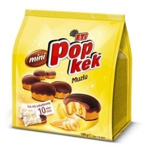 Eti Popkek Mini Muz Kremalı 180 Gr