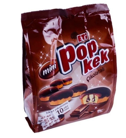 Eti Pop Kek Mini Kakaolu 180 Gr