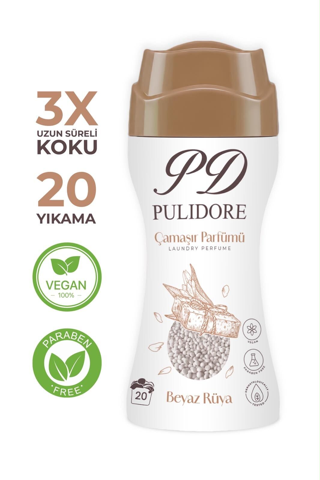 Pulidore Çamaşır Parfümü Beyaz Rüya 240gr