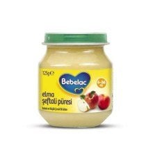 Bebelac Elma Şeftali Püresi 125 Gr