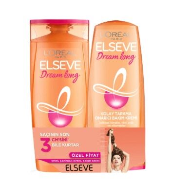 Elseve Şampuan Dream Long 300ml  + Saç Kremi 175ml
