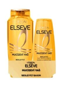 Elseve Şampuan Mucizevi Yağ 300ml + Saç Kremi 175ml