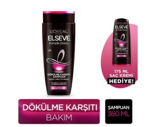 Elseve Şampuan Komple Direnç 300ml + Saç Kremi 175ml