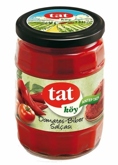 Tat Köy Antep Domates Biber Salça 550 Gr