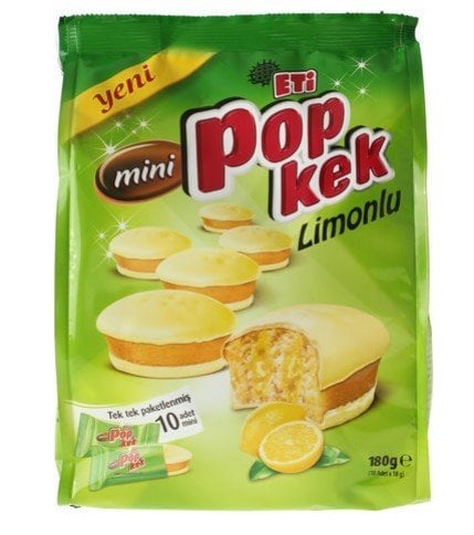 Eti Popkek Mini Limonlu Kek 180 Gr