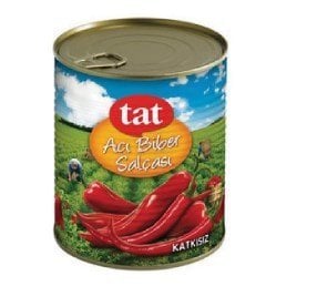 Tat Acı Biber Salçası Teneke 810 Gr