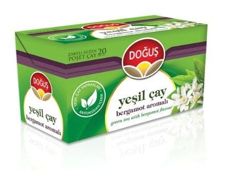 Doğuş Bergamotlu Yeşil Çay 20'li