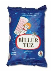 Billur İyotlu Sofra Tuzu 3 Kg