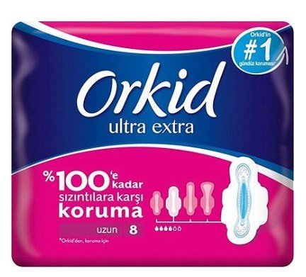 Orkid Ultra Extra Tekli Uzun 8'li