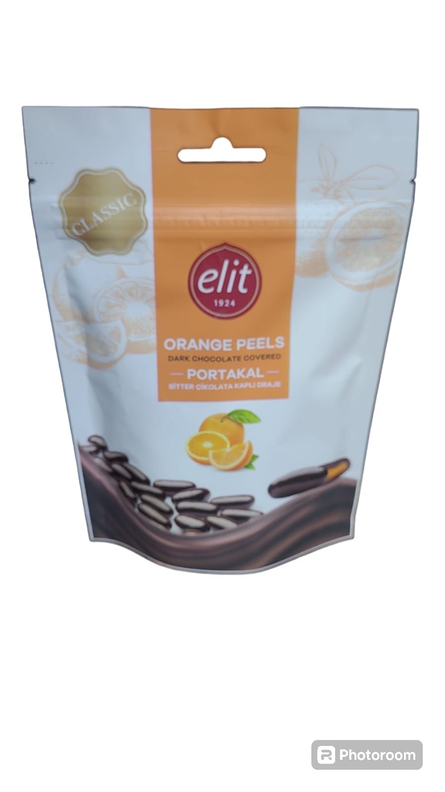 Elit Çikolata Bitter Portakal Draje 125 Gr