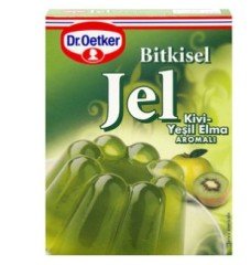 Dr.Oetker  Kivi - Yeşil Elma Aromalı Jöle 100 Gr