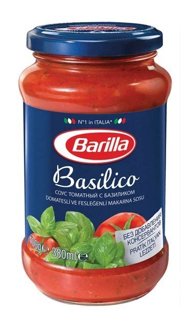 Barilla Basilico Makarna Sosu 400 Gr