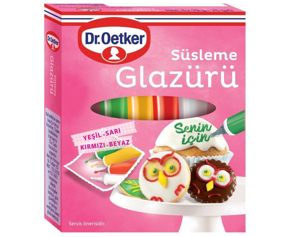 Dr. Oetker Süsleme Glazürü 76 Gr