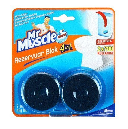 Mr. Muscle Duck Rezervuar Blok Ekonomik Paket 2x48 Gr