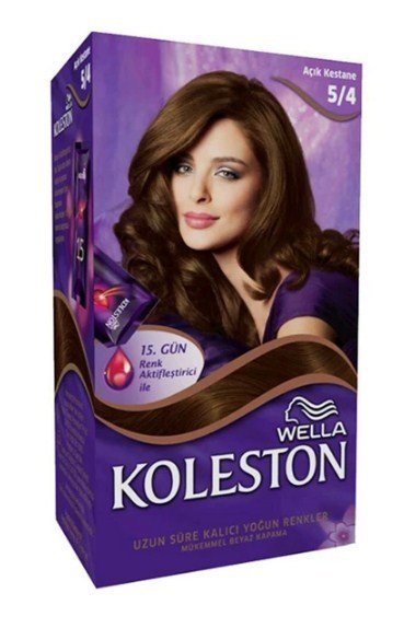 Koleston Kit Saç Boyası 5/4 Açık Kestane