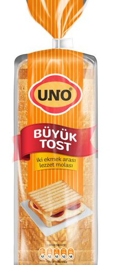 Uno Büyük Tost Ekmeği 550gr