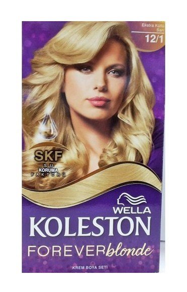 Koleston Kit Saç Boyası 12/1 Küllü Sarı
