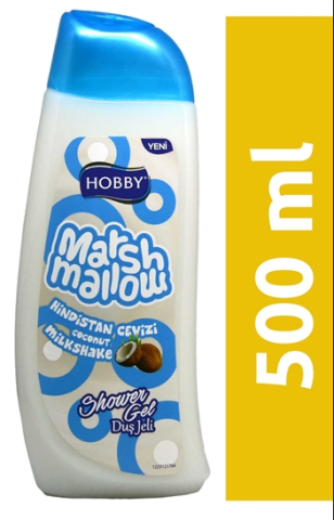 Hobby Duş Jeli 500ml Hindistan Cevizli