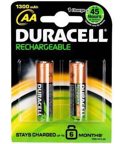 Duracell AA Şarj Edilebilir Kalem Pil 2'li
