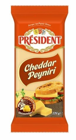President Cheddar Peyniri 220gr
