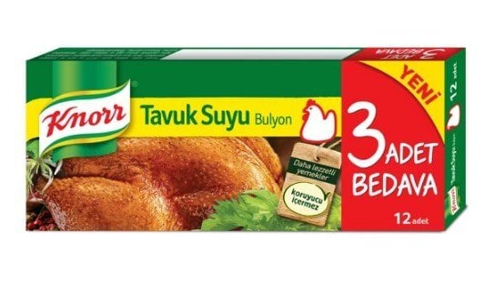 Knorr Tavuk Suyu Bulyon 12'li 120 Gr