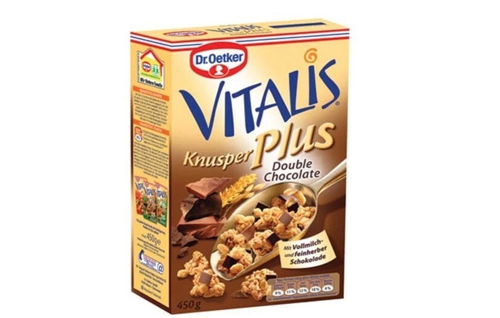 Dr. Oetker Vitalis Çikolatalı 450 Gr