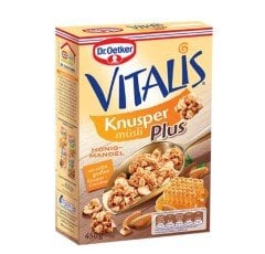 Dr. Oetker Vitalis Knusper Çıtır Bal Bademli Müsli 450 Gr