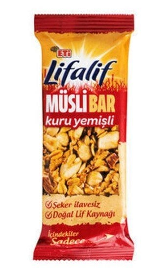 Eti Lifalif Kuruyemişli Müsli Bar 35 Gr