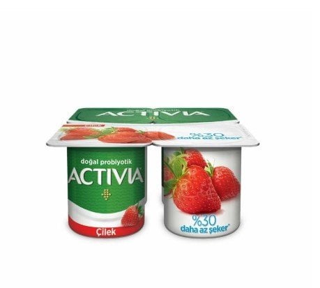 Danone Activia Çilek 4x100 Gr