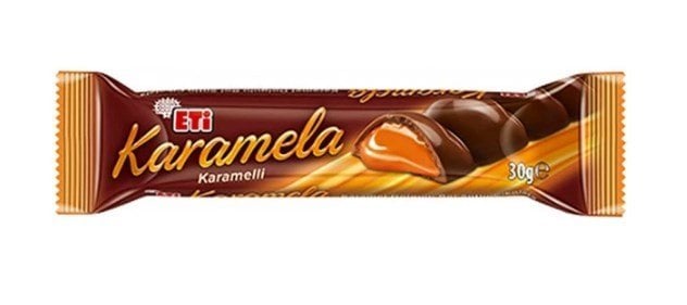 Eti Karamela Karamel Dolgulu Çikolata 30 Gr