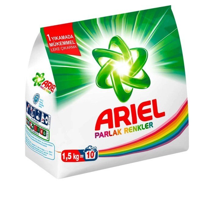 Ariel Toz Çamaşır Deterjanı Parlak Renkler 1.5 Kg