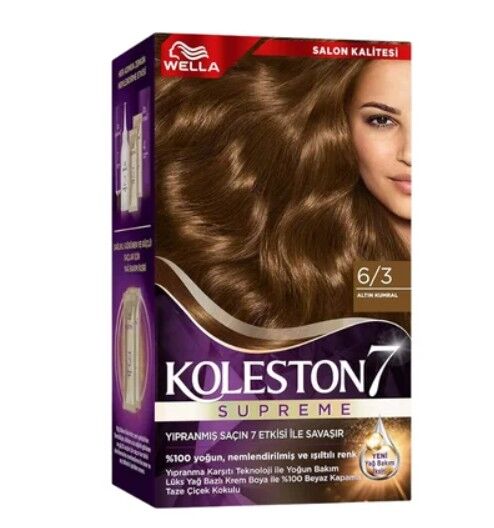 Koleston Saç Boyası Kit Altın Kumral 6/3