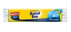 Koroplast Çöp Torbası Battal Boy 10'lu