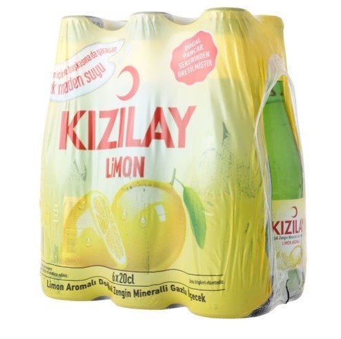 Kızılay Maden Suyu Limonlu 6X200 Ml