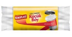 Koroplast Küçük Boy Çöp Torbası 40'lı