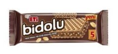 Eti Bidolu Fındık Kremalı Yer Fıstıklı Gofret 81 Gr
