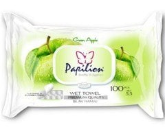 Papilion Islak Havlu Mendil Elma 100'lü