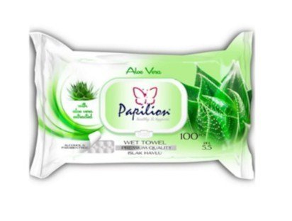 Papilion Islak Mendil Aloe Vera 100'lü