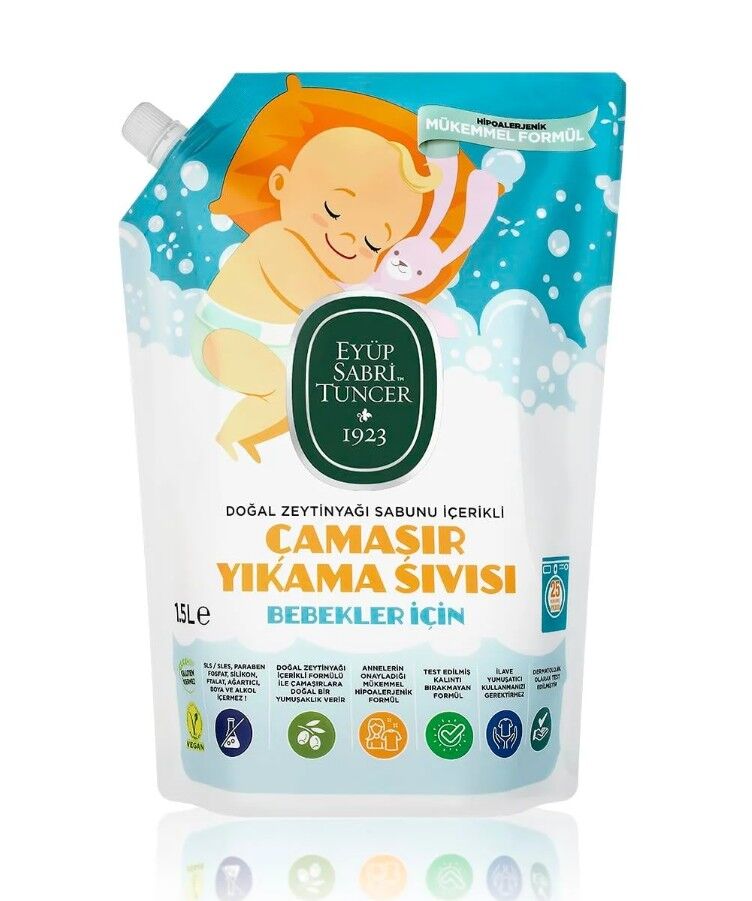 Eyüp Sabri Tuncer Bebek Çamaşır Deterjanı 1500ml