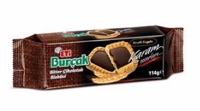 Eti Burçak Bitter Çikolatalı Bisküvi 114 Gr