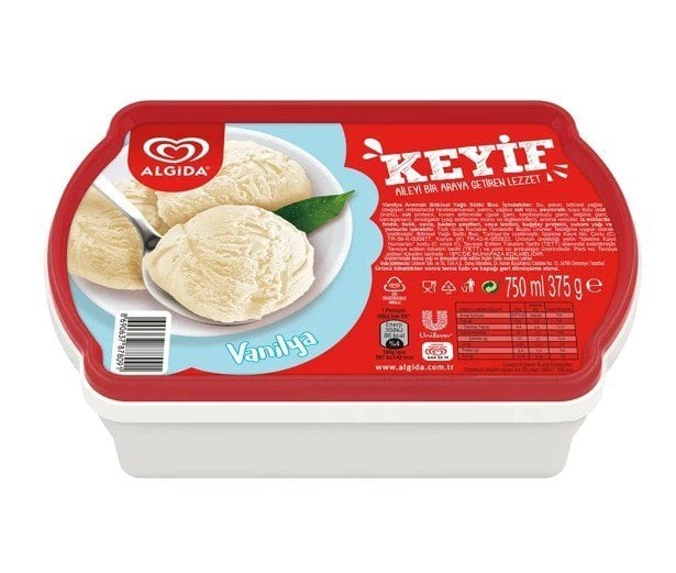 Algida Keyif Vanilya 750 Ml
