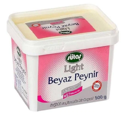 Sütaş Beyaz Peynir 500gr Light