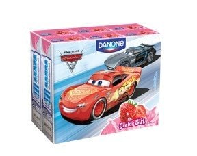 Danone Süt Çilek Aromalı 6x180 Ml