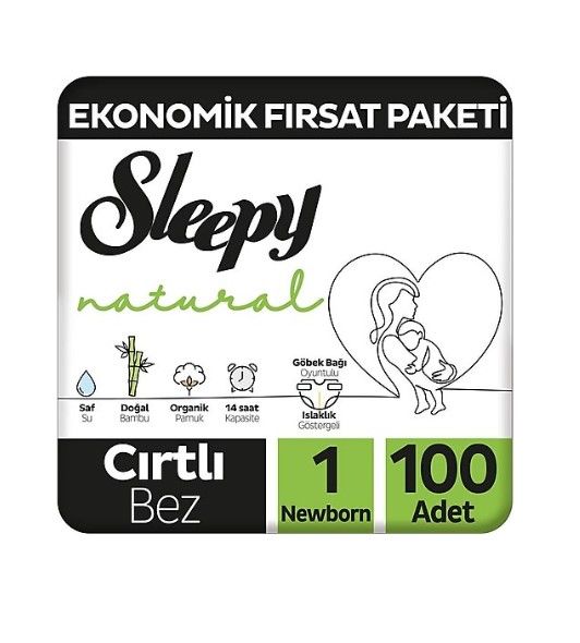 Sleepy Çocuk Bezi Gross Paket (1)Yenidoğan 100lü