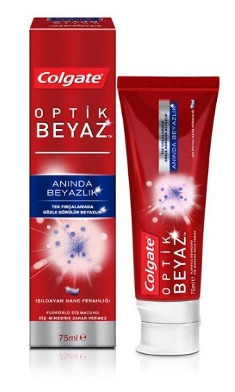 Colgate Optik Beyaz Anında Beyazlık Diş Macunu 75 Ml